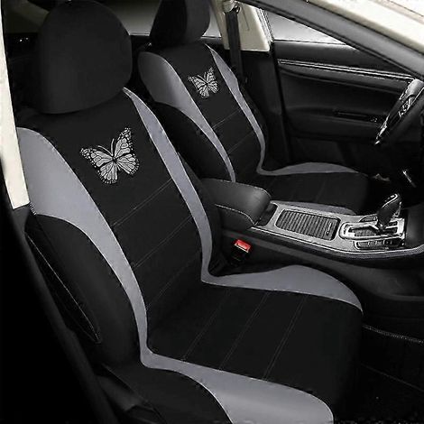 Housses de siège auto papillon universelles, housses de protection pour sièges auto, accessoires intérieurs pour voiture femme (9 couleurs) (1/5)