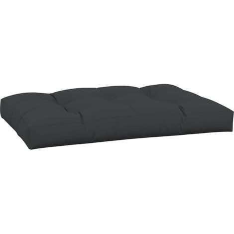 Maison Exclusive - Palettenkissen Schwarz 120x80x12 cm Stoff