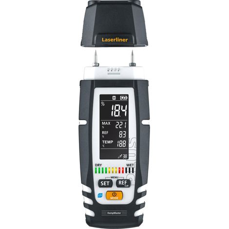 Draper 31924 Laserliner 082.328A DampMaster Plus Material Moisture Measuring Device (1/2)