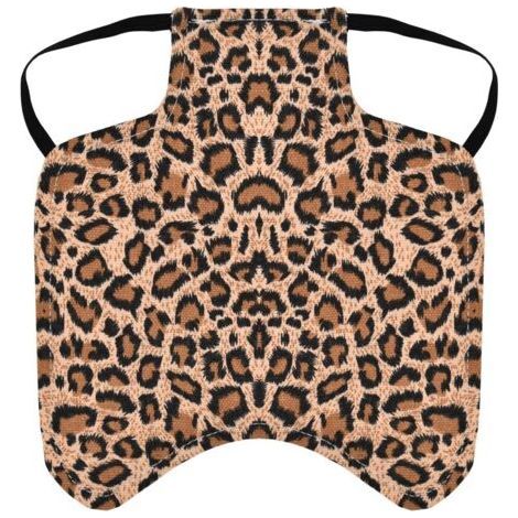 2 Hen Clothes (Leopard Print), Poultry Feather Protection Jacket, Double Laminated Feather Protection, Hen Print Jacket (1/5)