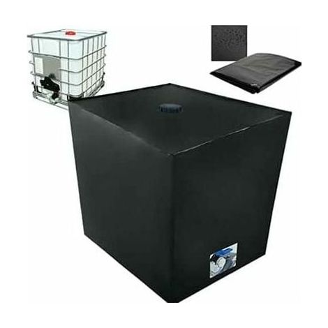 Wassertankabdeckung, Abdeckung für 1000-Liter-IBC-Tank, staubdicht, UV-beständig, regendicht (116 x 100 x 120 cm) (1/5)