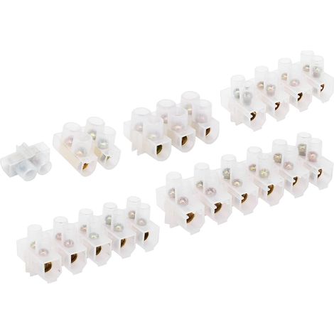 60A Through Wire Connector, Pack of 60 Flame Retardant Strips (1/5)