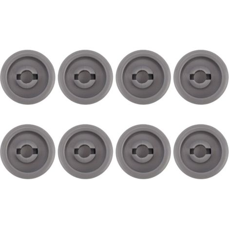 Set di ruote per cestello lavastoviglie da 8 pezzi per kit di accessori Favorit Privileg (1/4)