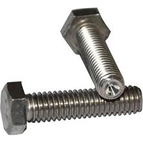 tornillo de cabeza hexagonal. acero. cabeza hexagonal. din 933 metrica m-8 largo 25mm (1/2)
