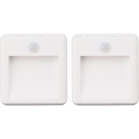 Mini plug-in night light, 2 pieces, motion sensor, color temperature, dimmable wall light (1/5)