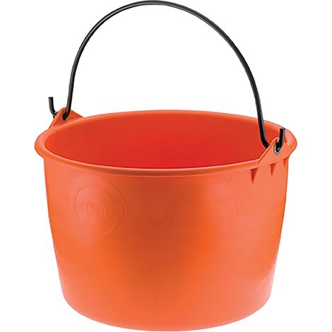 SEAU POUR CARRELEURS 25L ORANGE - KAPRIOL - 25216