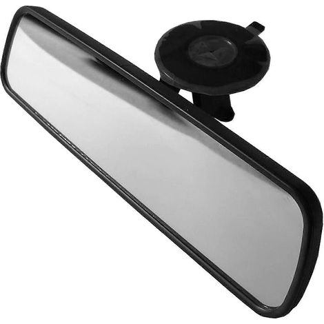 Rétroviseur intérieur de voiture, grand champ de vision, pour voiture et SUV, noir (1/5)