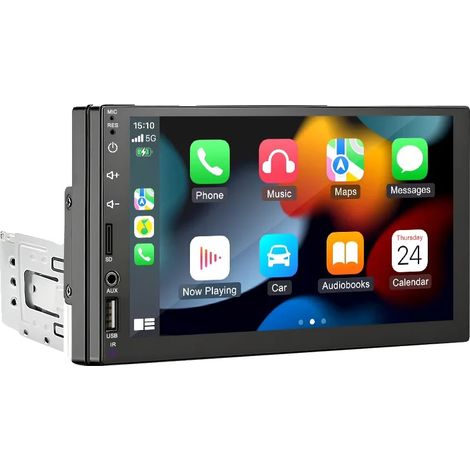 CarPlay, audio ad alta potenza, connettività intelligente, compatibile con Ford, autoradio (1/2)