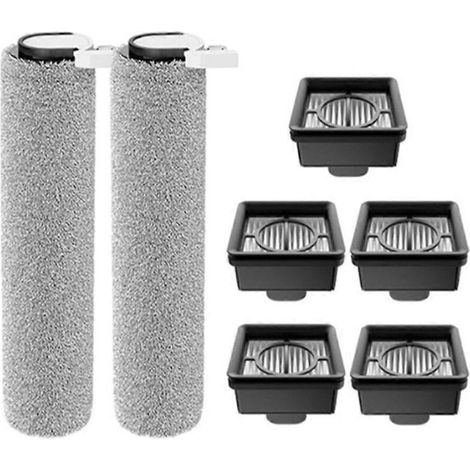Brosse rotative et filtre HEPA pour aspirateur eau et poussière Xiaomi Truclean W20 / 2C / 4C / 2 Lite - Pièces détachées pour aspirateur - Brosse et filtre (1/5)