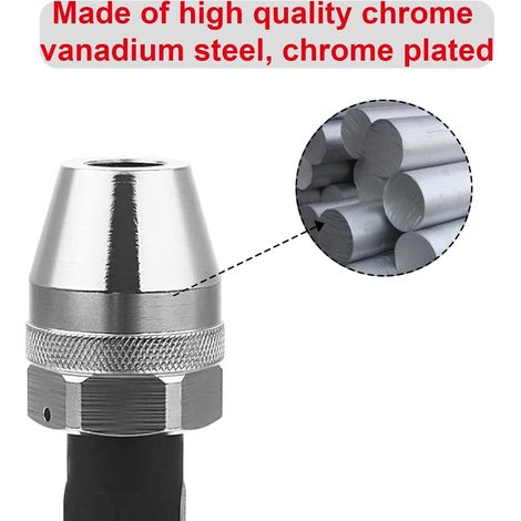 Estrattore di guarnizioni per iniettori da 3/8", estrattore di dadi antifurto per diametri da 6 a 13 mm, estrattore di prigionieri in lega di acciaio, estrattore di prigionieri rotti, verniciati e arr (1/4)
