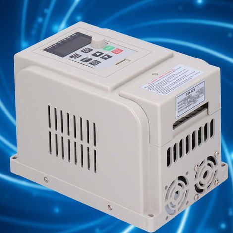 AT5-1500X Variateur de fréquence pour moteur, monophasé 110 V, triphasé 220 V, 1,5 kW, entrée unique, sortie trois. (1/5)