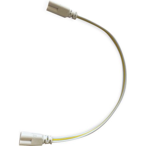 Cable con conectores (x2) para tubos T5 / T8, 30cm