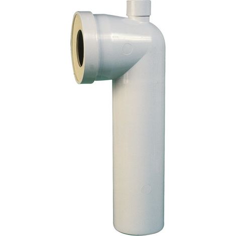 Regiplast – Pipe WC a prise d'air – Diamètre 85 à 107mm – Assemblage à joint – PVC avec joint EPDM pour espaces confinés (1/5)