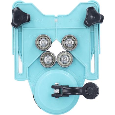 Gabarit de perçage pour carrelage, qualité industrielle, 4–83 mm, guide de scie cloche réglable avec grande ventouse