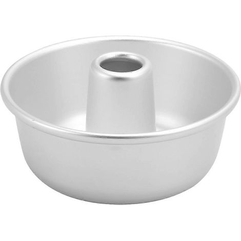 Moule à gâteau en alliage d'aluminium, antiadhésif, pour la maison-10.00X10.00X3.80CM-Silver (1/4)