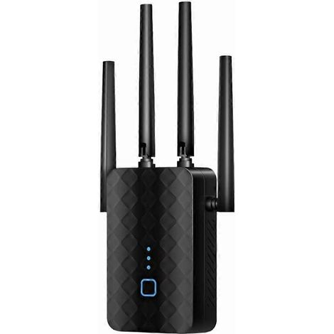 Répéteur Wi-Fi 1200 Mbps 2,4 GHz / 5 GHzdouble bandeamplificateur Wi-Fi sans fil 802.11acrouteur longue portéeprise européenne