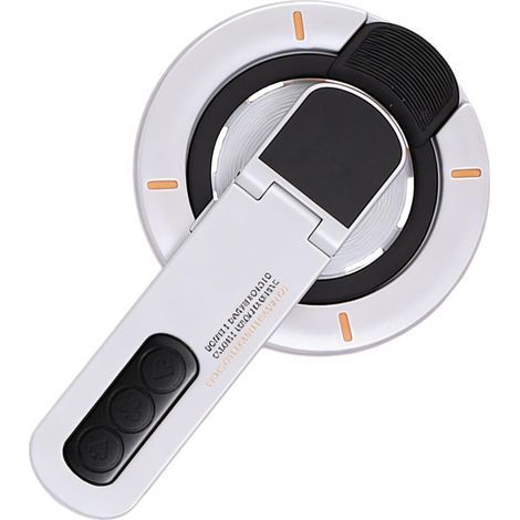 Supporto magnetico per telefono con anello e base girevole a 360°. Supporto da tavolo per uomini, donne e adulti, ideale per registrare, filmare, trasmettere in streaming, usare a letto, ecc.