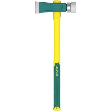 Leborgne – Mini-merlin éclateur 1,2kg – Tête forgée en acier au carbone – Surface de frappe polymère Sécuri-T – Manche Novagrip 50 cm