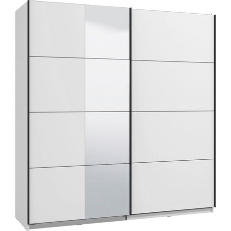 Mömax Schwebetürenschrank Gard 200 in Weiß (1/5)