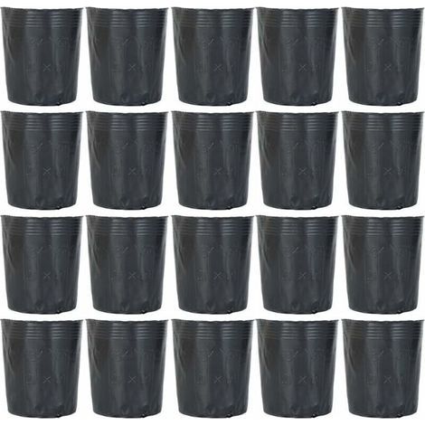 300 Pcs Pépinière De Plantes Pots en Plastique Pot De Démarrage Dégradable Jardin Fleur Nutrition Pot Outil De Jardin pour Plantes Succulentes Boutures Semis 12X12 Cm (1/4)