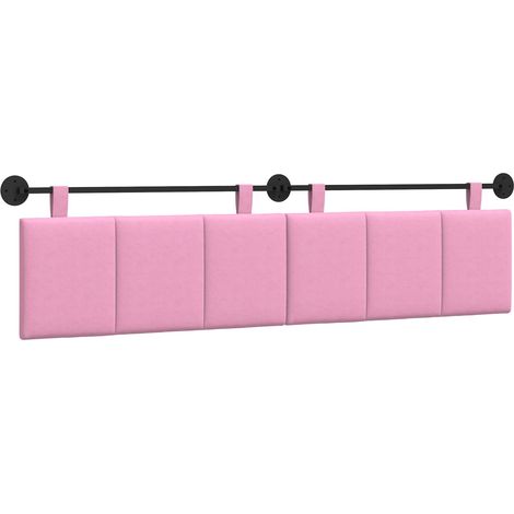 Maison Exclusive - Testiera sospesa Rosa Tessuto (1/5)