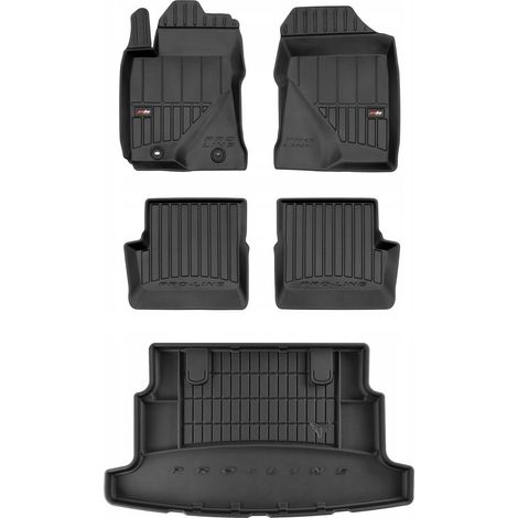SET Alfombrillas de goma 3D Toyota Corolla 9 E120 HB 2002-2007 (1/5)