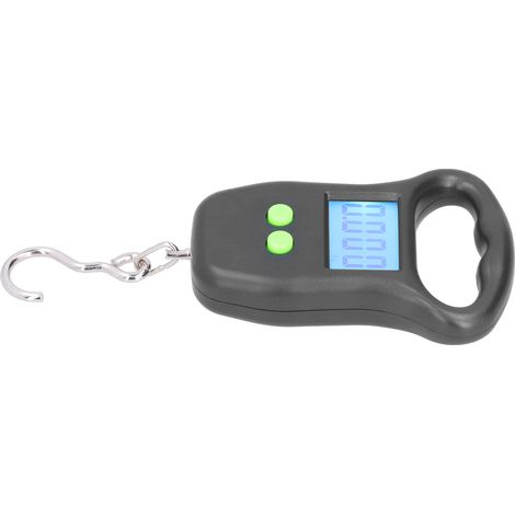 Balance électronique portable de poche pour hameçons, balance numérique à suspendre pour sac de pêche ou bagage. (1/5)