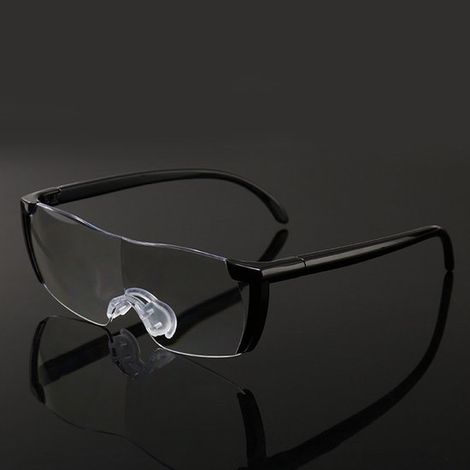 Gafas de lectura: potentes lupas con iluminación LED，aumento del 160%，adecuadas para leer，realizar diversos trabajos de precisión (1/5)