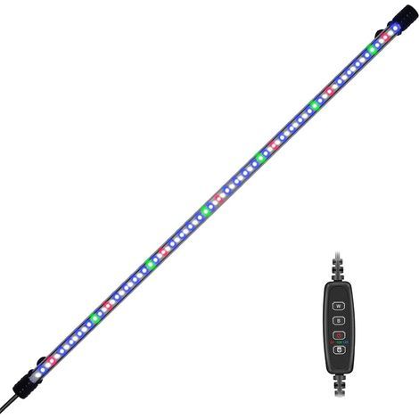 LED Submersible Aquarium Light, 3-Mode Timer, 10-Level Dimmable, 78 LEDs, 71cm, For Freshwater and Marine Aquariums (1/5)