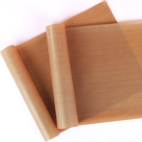 Tapetes para hornear (paquete de 2), Tapetes multifuncionales horno, Papel antigrasa cocina, hornos eléctricos gas, Color dorado, 38,5 x 3,85 cm (1/5)