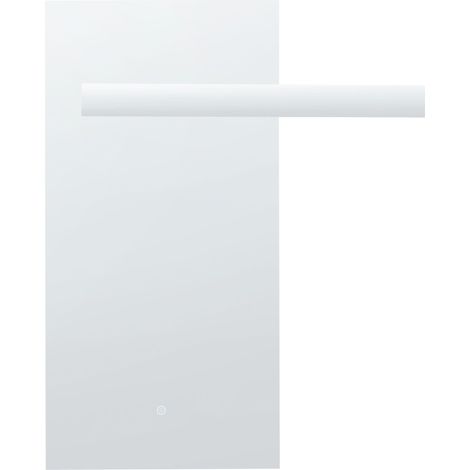 LED-Badezimmer-Spiegel MAUX 83 cm 100 cm Silber (1/5)