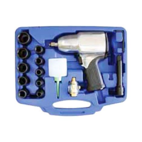 Llave Impacto 1/2+vasos T-ik227a1k2
