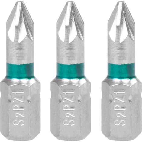 Bit Strend Pro Pozidriv, PZ 1, Pack. 3 Stk. (1/2)