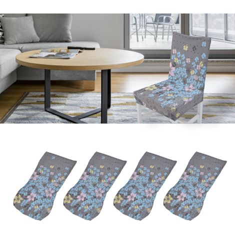 Housse pour Chaise de Banquet - Lot de 4 - Élasticité Maximale - Protection Anti-Taches - Design Élégant pour Maison, Restaurant et Mariages (1/5)