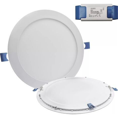 Faretto LED Ultra-Slim 3in1 CCT Incasso 3-24 W rotondo/quadrato 18 watt-regolabile CERCHIO