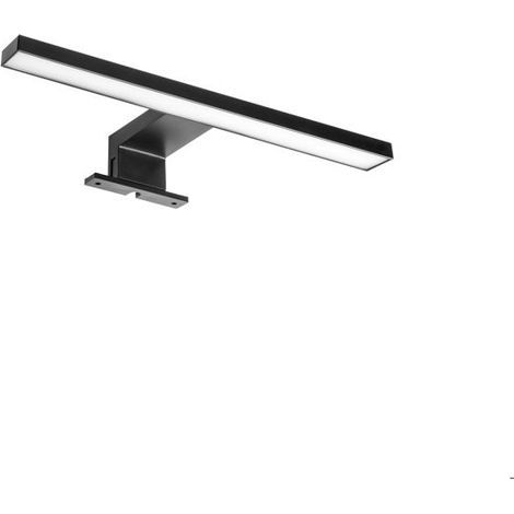 Spot LED Miroir Salle de Bain - 1 Unité - Plastique Noir - IP44 Blanc Froid - Éclairage Visage - 230V (1/5)