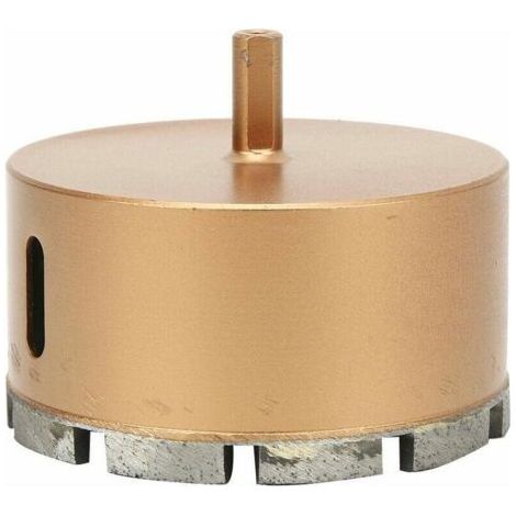 Scie cloche diamant, Trépan scie cloche diamant, pour carrelage/béton/mur/verre, Accessoire pour outil à main, Foret béton multifonctionnel en marbre(90mm), (1/5)