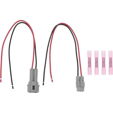 1 jeu de connecteurs 2 broches pré-câblés femelle et mâle 6180-2321 compatible avec Sumitomo Compatible avec Suzuki MT090 (1/4)