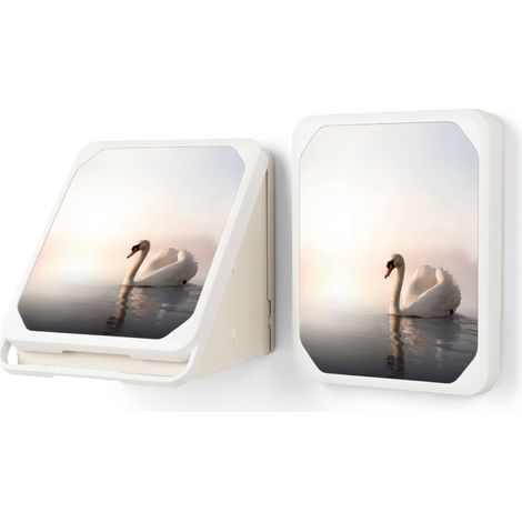 Estantería de pared plegable de baño 3 cm modelo 13 (1/5)