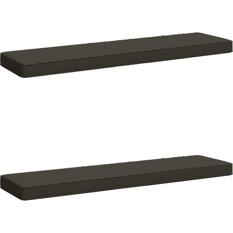 Coussins de banc 2 pièces VUGHT 2 pcs 100 % polyester vidaXL