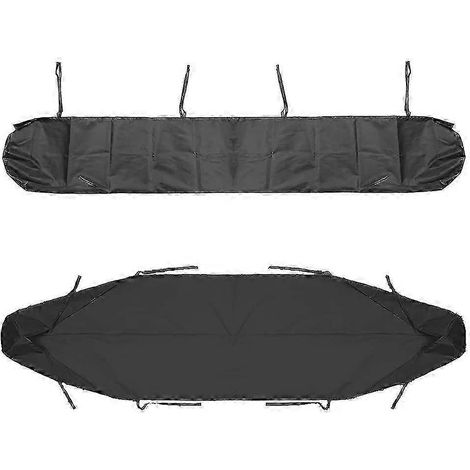 Housse de protection pour auvent 2025, housse anti-poussière grise pour auvent de terrasse de 4 m, protection hivernale imperméable (1/5)