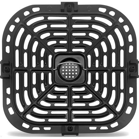 Grill Pan Pour Friteuse À Air - Acier Au Carbone Non Adhérent - 23 x 24 cm - Convient À La Plupart Des Modèles - 1 Pièce (1/5)