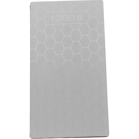 Pierre à aiguiser diamantée rectangulaire, plaque à aiguiser diamantée, outil de meulage pour la cuisine, grain 1200 (1/5)