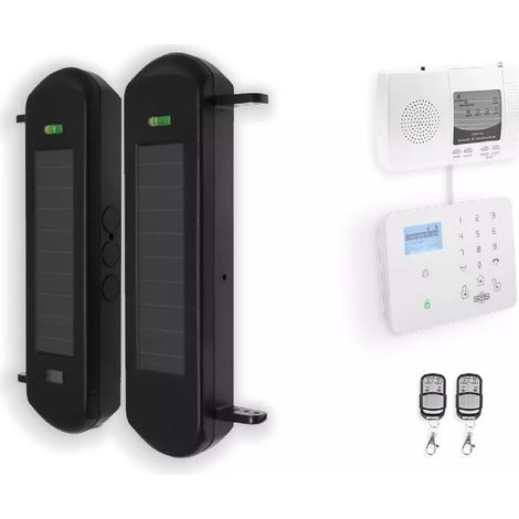 Kit "protection agricole" - 1 jeu de barrières 1B portée 900m + alerte GSM 2G+3G+4G appel/SMS (gamme DA600+/KP) (1/5)