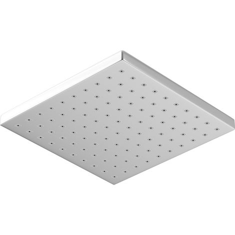 Wholesale Domestic Cubix Polished Chrome 200mm Square Fixed Shower Head (1/5)