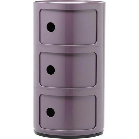 Kartell Componibili Mobile di Magazzino Viola 58,5 cm