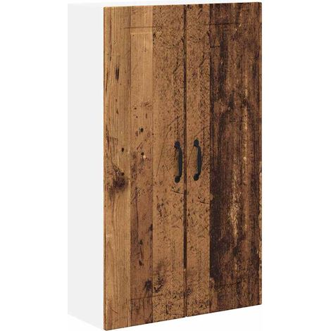 Meuble mural de cuisine,Armoire de cuisine avec porte Bois Ancien 60 x 31 x 100 cm CFW41555 (1/5)