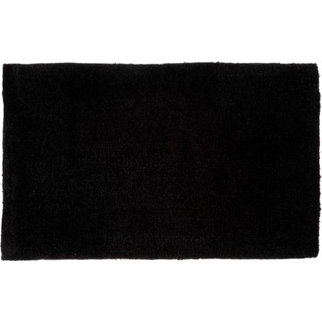 Tapis de Salle de Bain "Réversible" 50x80cm Noir (1/5)