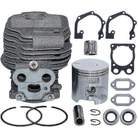 51mm Cylinder Piston Gasket Oil Seal Bearing Kit Compatible Husqvarna K750 K760 Concrete Saw 506 38 61-71, 581357401( ) (1/5)