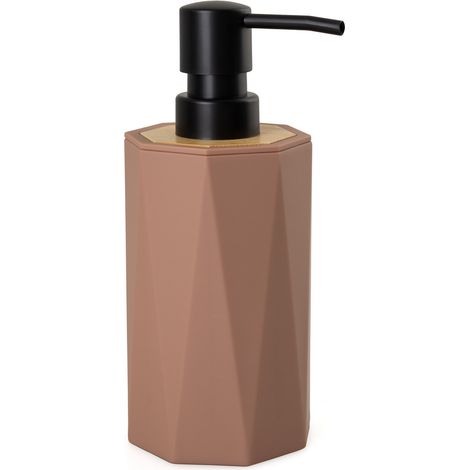 Distributeur de savon 360 ml AWD INTÉRIEUR 2000 Mokato marron bambou (1/5)